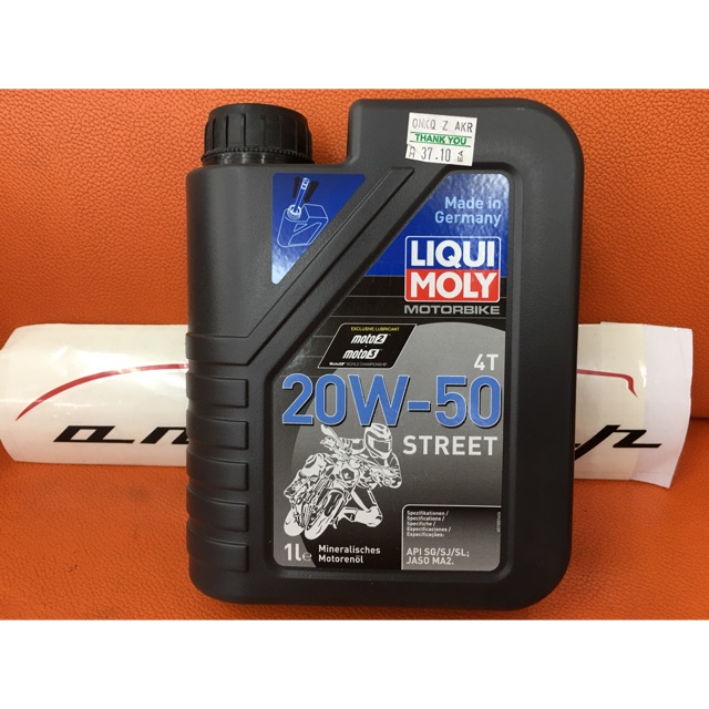 LIQUI MOLY Motorbike 4T 20W-50 Street Malaysia