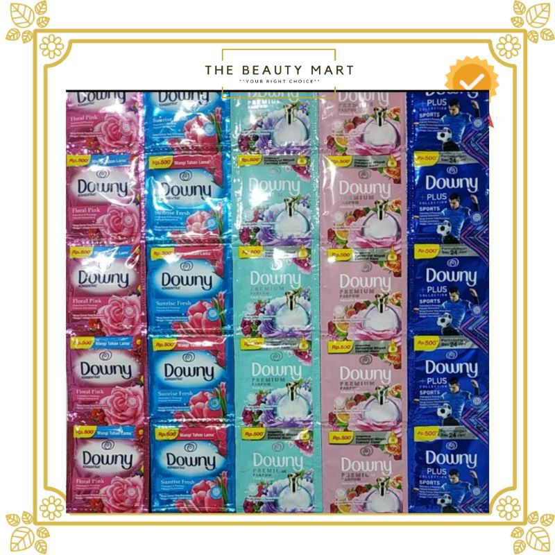 Downy Fabric Softener & Deodorizer sachet 10ml Shopee Malaysia