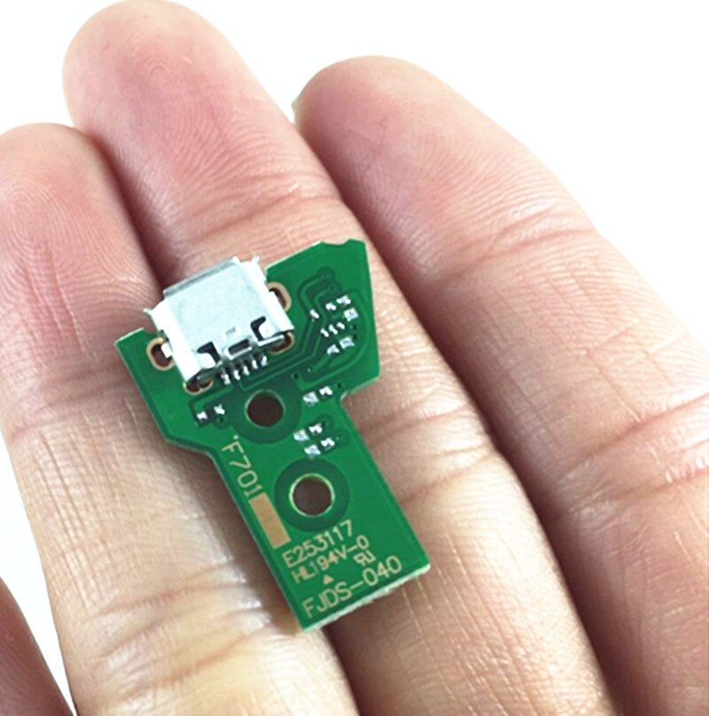 USB Charging Port Socket Board 12 Pin For PS4 Dualshock Controller ...