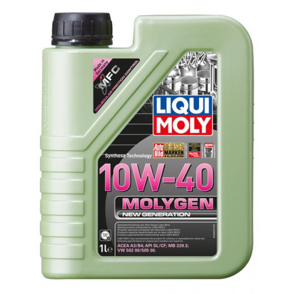Liqui Moly Molygen New Generation 10W40 1L 4L 5L Engine Oil Shopee