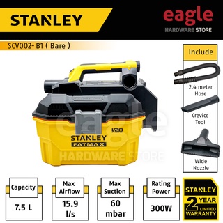 Best Buy: Stanley 4.5 Gal. Wet/Dry Vacuum Yellow/Black SL18130P