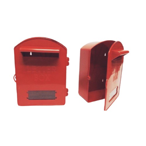 PVC Plastic Letter Box Red Letter Box Plastic Mail Box Red / Peti Surat ...