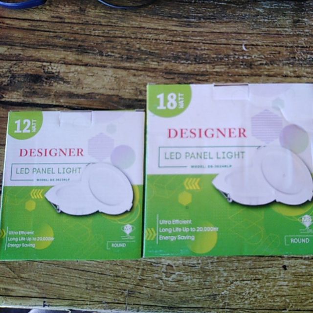 LED PANEL LIGHT - IRON RD 12W,18W | Shopee Malaysia