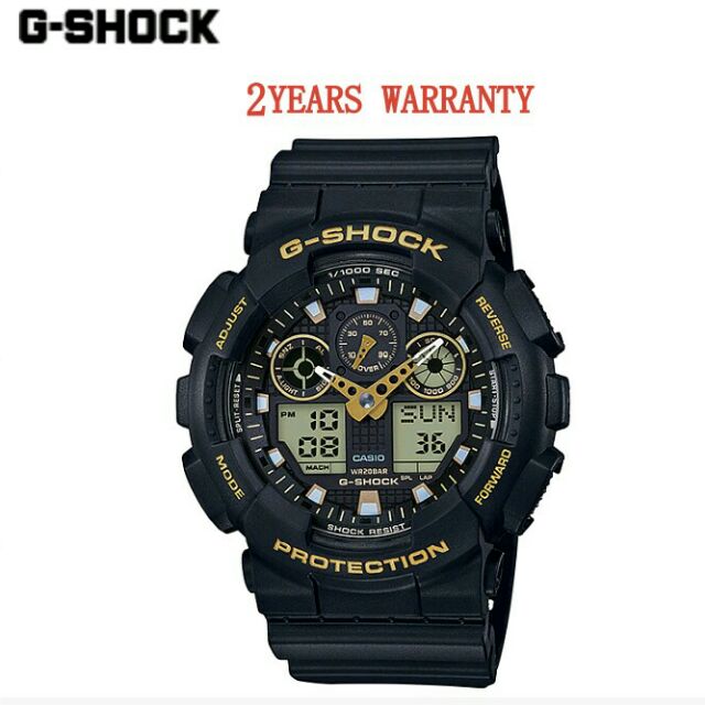 2YEARS WARRANTY Casio G Shock GA 100GBX 1A9 Original Men Youth GA 100GBX 1A9DR Shopee Malaysia