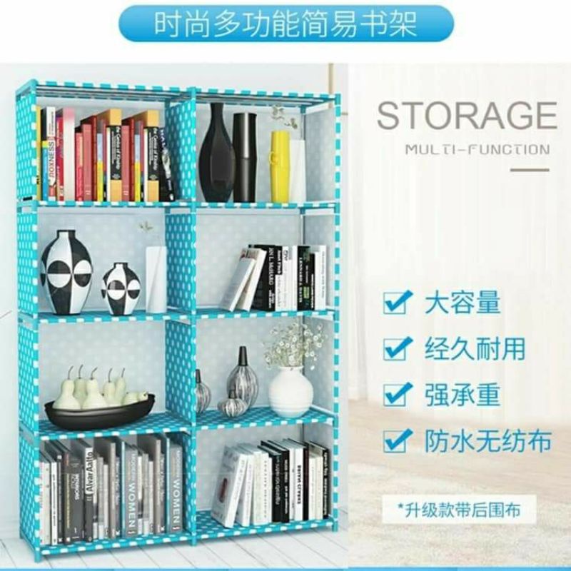 [EL] Sarawak New Ready Stock Korean DIY 8 Boxes Storage Rack Bookshelf ...