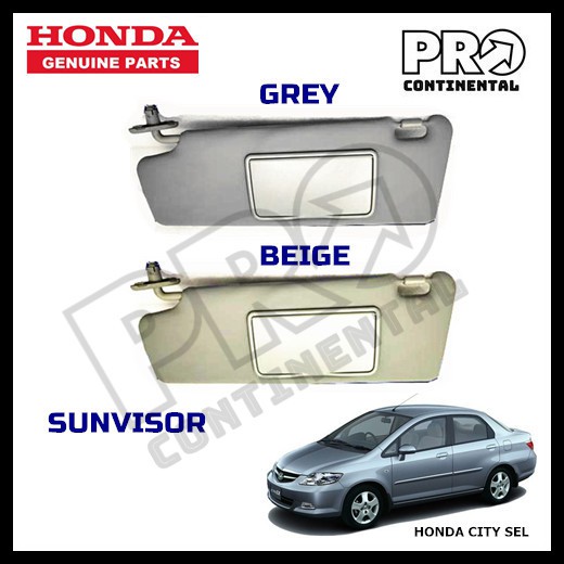 100 ORIGINAL GENUINE HONDA CITY GD8 SEL 2003 2007 ROOF SUNVISOR SUN VISOR SUN SHIELD Shopee Malaysia