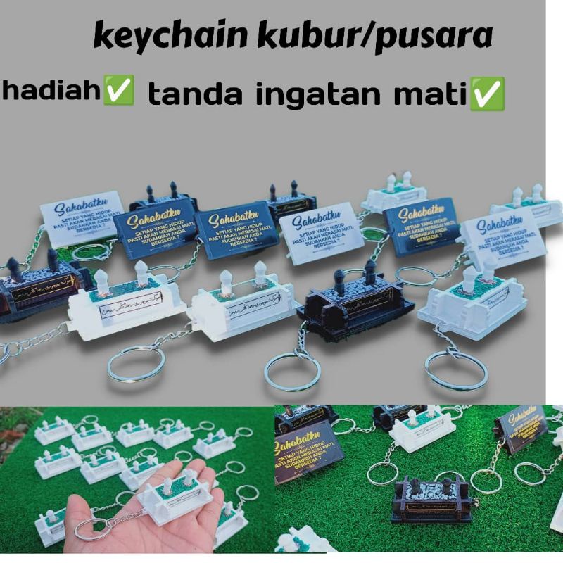 Muslim keychain kubur pusara keyring | Shopee Malaysia