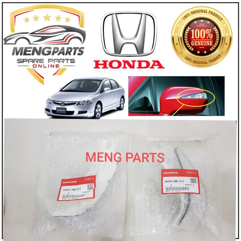 ORIGINAL HONDA CIVIC FD SNA 1.8,SNB 2.0 2006Y-2011Y SIDE MIRROR LAMP RH ...