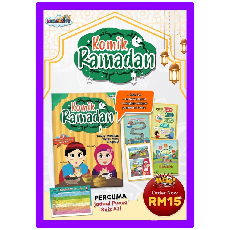 KOMIK RAMADAN MOMMYHAPPY | Shopee Malaysia