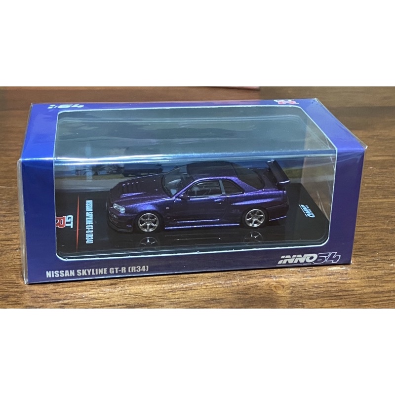 Inno 64 Nissan Skyline GTR R34 Midnight Purple Chameleon | Shopee Malaysia