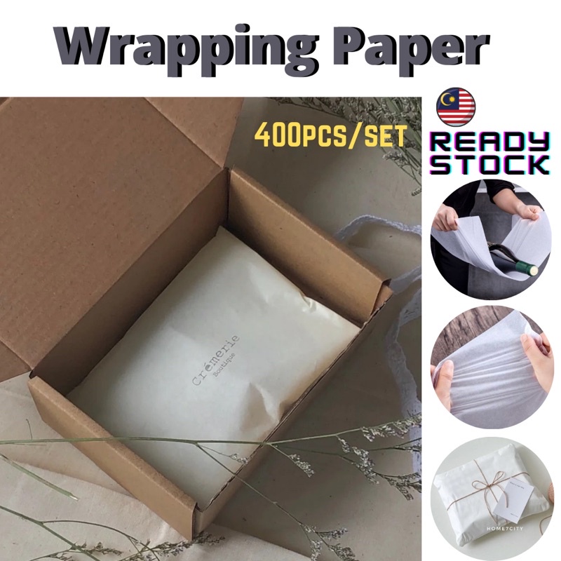 Sydney Wrapping Tissue Paper (400pieces) Kertas Tisu Pembalut Hadiah ...