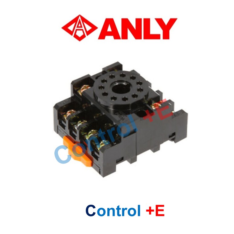 ANLY PF-113A FRONT MOUNTING 11PIN TIMER/RELAY BASE/SOCKET (TAIWAN ...