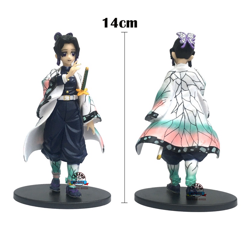 Demon Slayer Tanjiro Nezuko Zenitsu Inosuke Shinobu Anime PVC Action ...