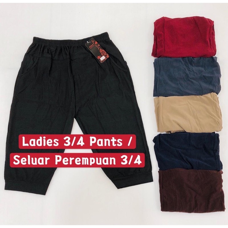 Ladies 3/4 Pant