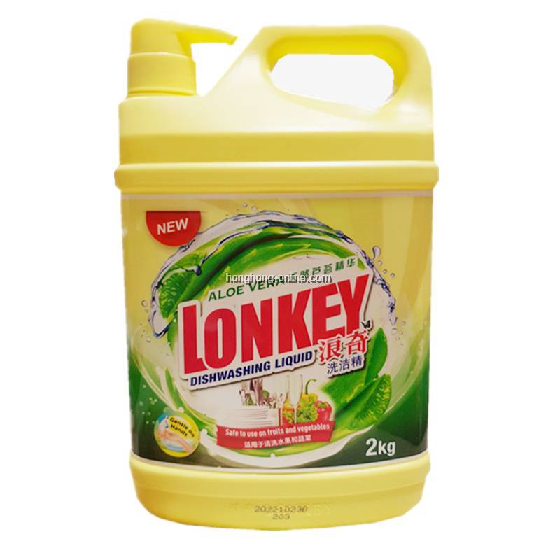 Dishwashing Lonkey Dishwashing Liquid Aloe Vera【1 8kg】 Ready Stock