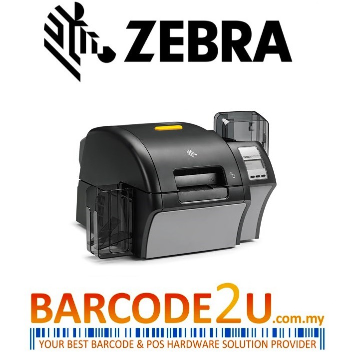 powerful card printer zebra single for