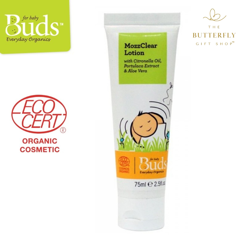 (🎁 Freebie included) Buds Everyday Organics: Mozzie Clear Lotion 75ml ...