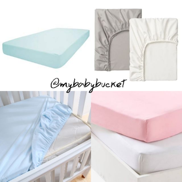 Baby cot 2024 mattress fitted sheet