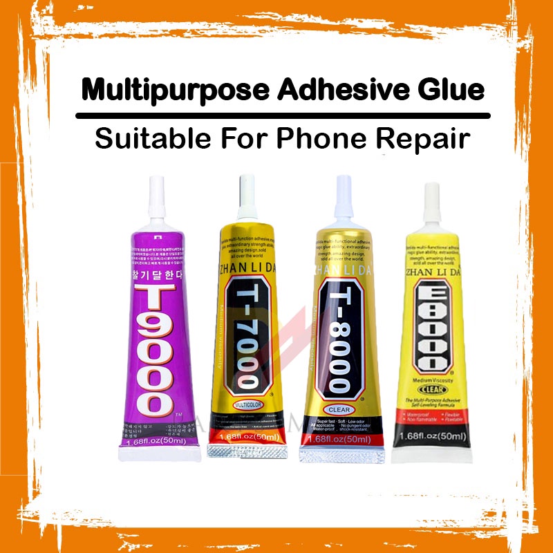 [PM]T9000 T7000 T8000 E8000 B7000 Glue Gum Black White Transparent Glue ...