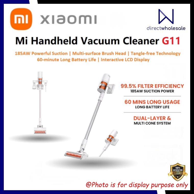 Xiaomi Wireless Handheld Vacuum Cleaner G11 Mi Home Color Screen