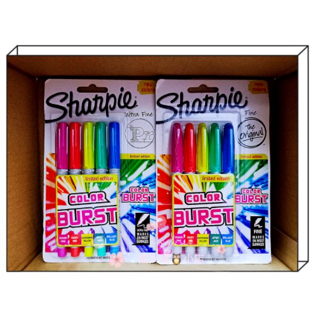 SHARPIE COLOR BURST permanent marker | Shopee Malaysia