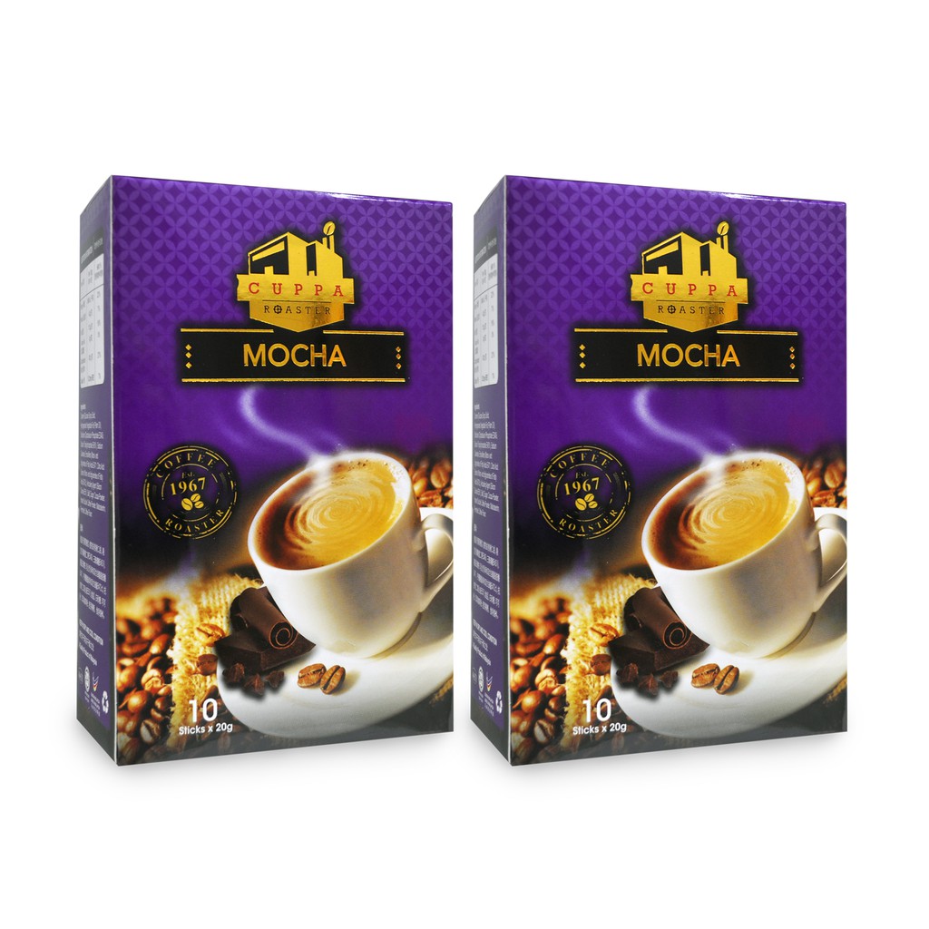 (Bundle of 2) Mocha Coffee from Malaysia Cuppa Roaster (10 sachets x