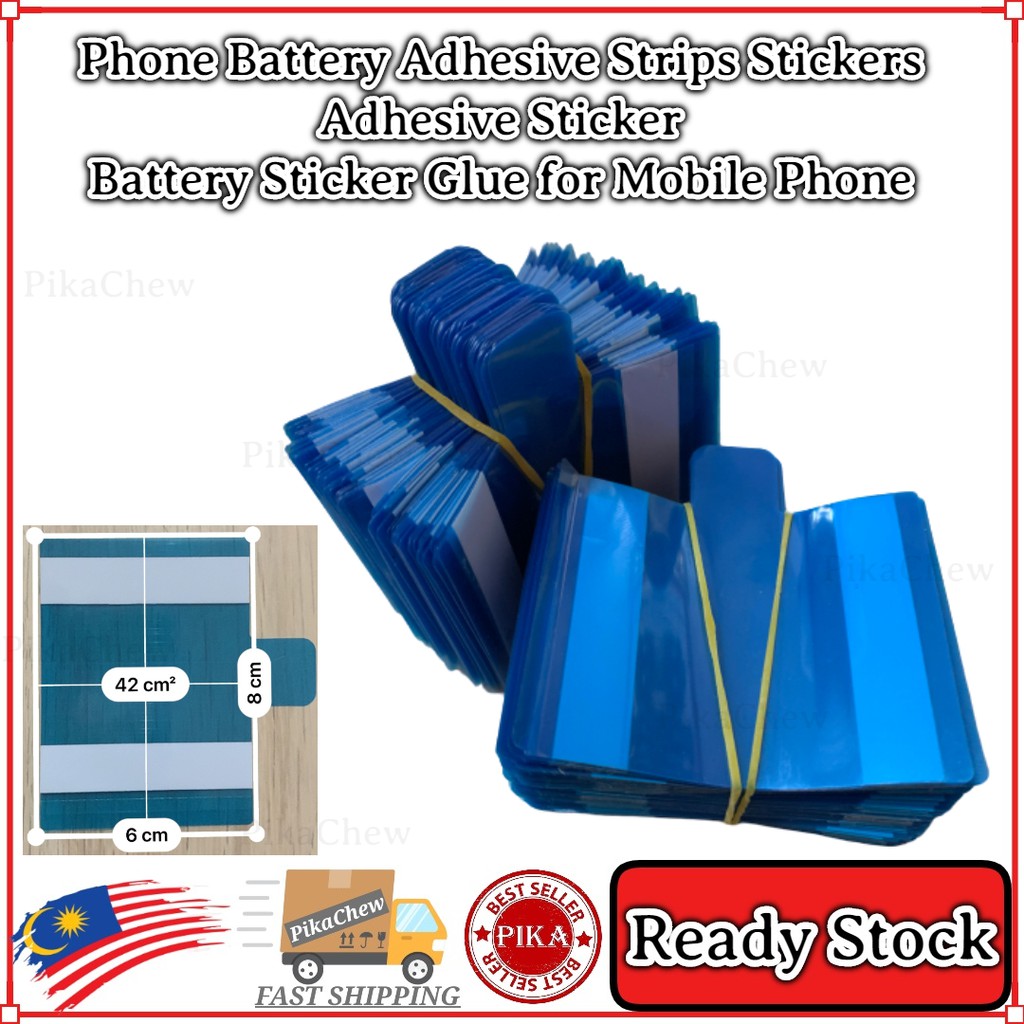 Battery Sticker Phone Battery Adhesive Strips Stickers Phone Battery