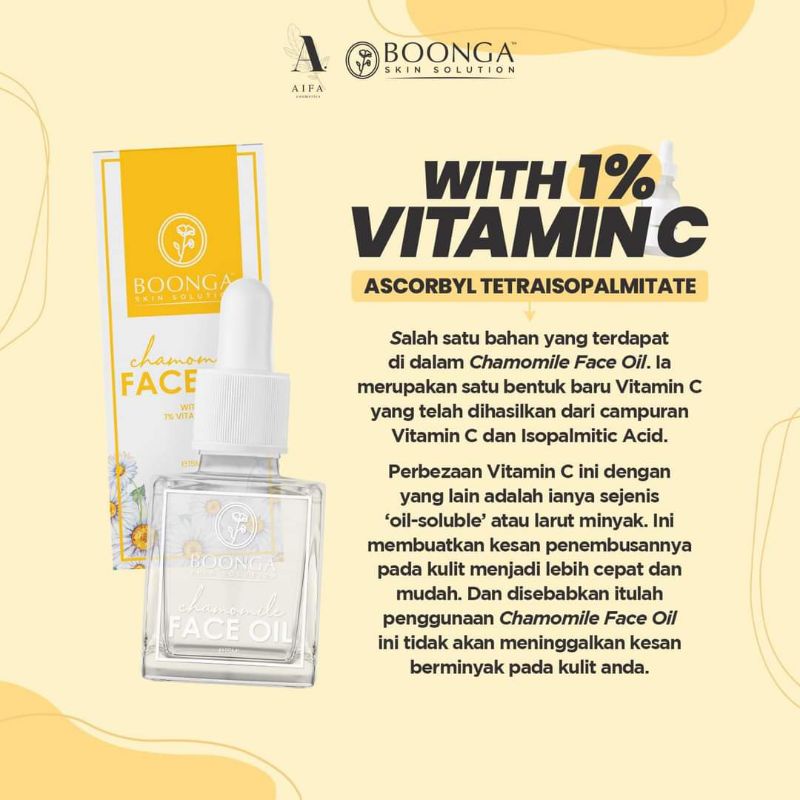 🔥SALE BOONGA FACE OIL ‼️ 🔥(tanpa kotak) | Shopee Malaysia