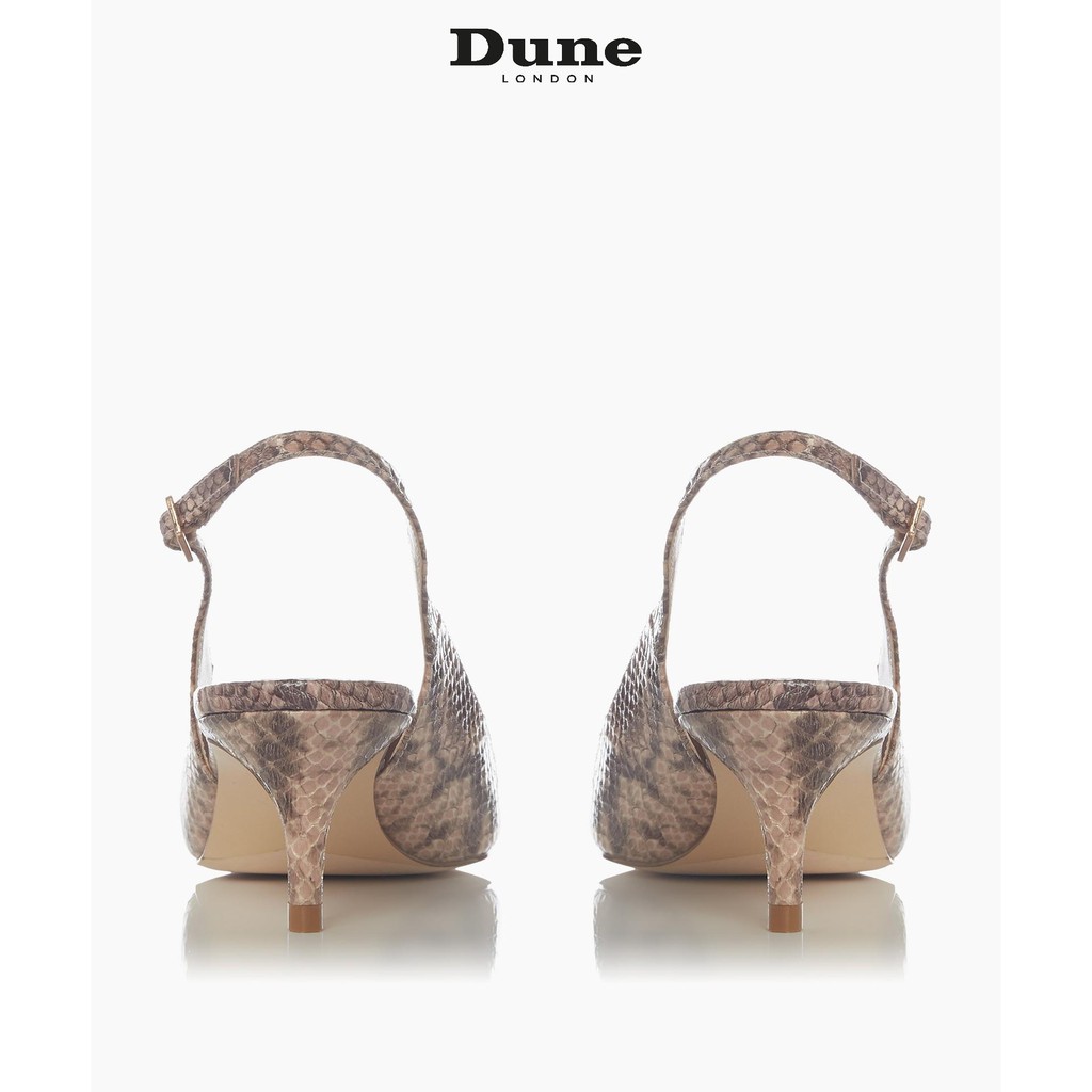 Dune London Casandra Di Kitten Heel Slingback Heels Shopee Malaysia