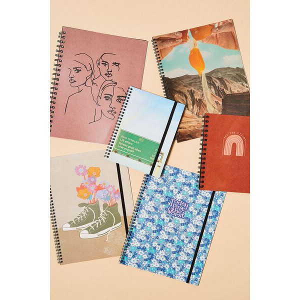 [ORIGINAL] TYPO A5 / a4 Spinout Notebook Recycled / Campus Notebook ...