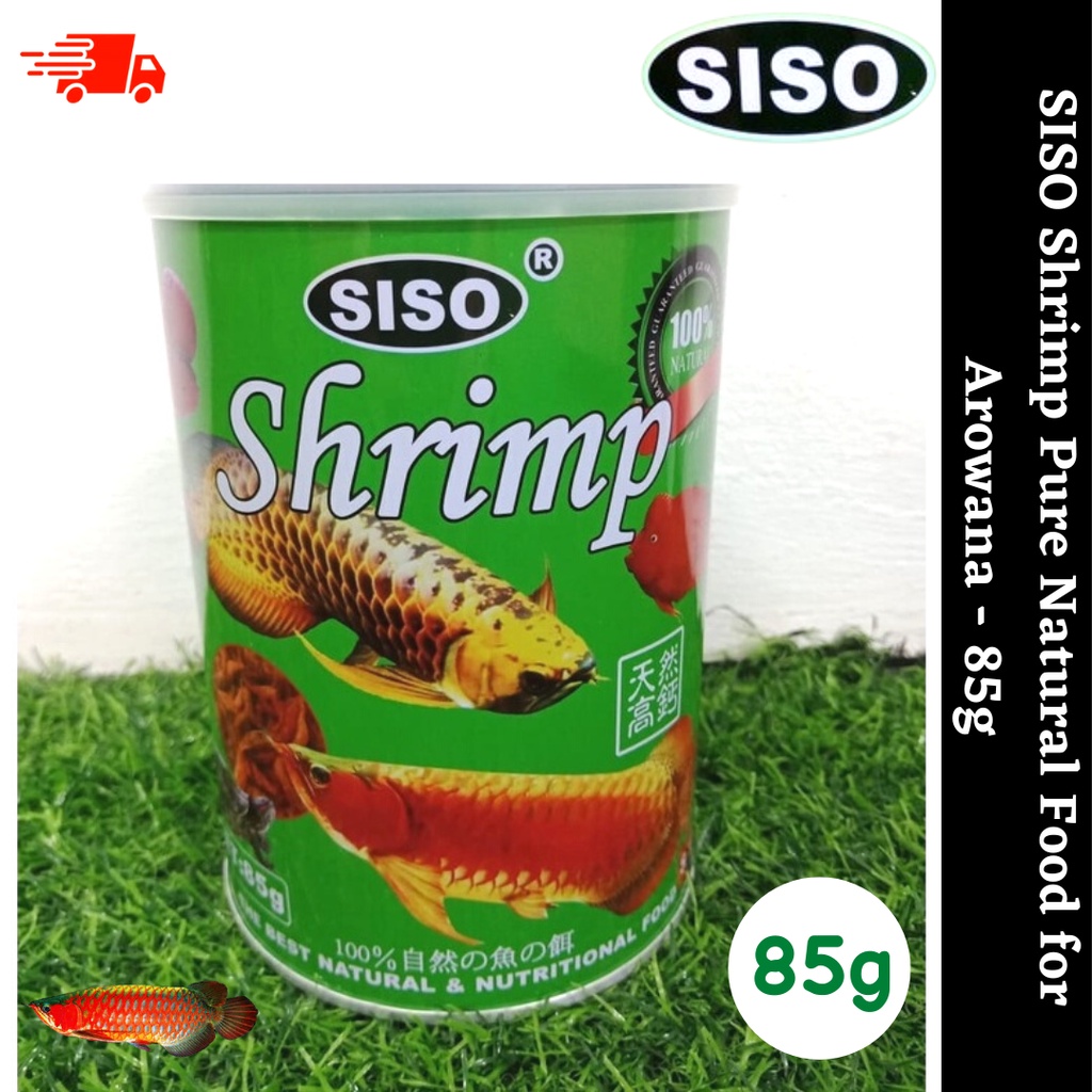 SISO Shrimp Freeze Dried Shrimp 100 Pure Natural Food for Arowana