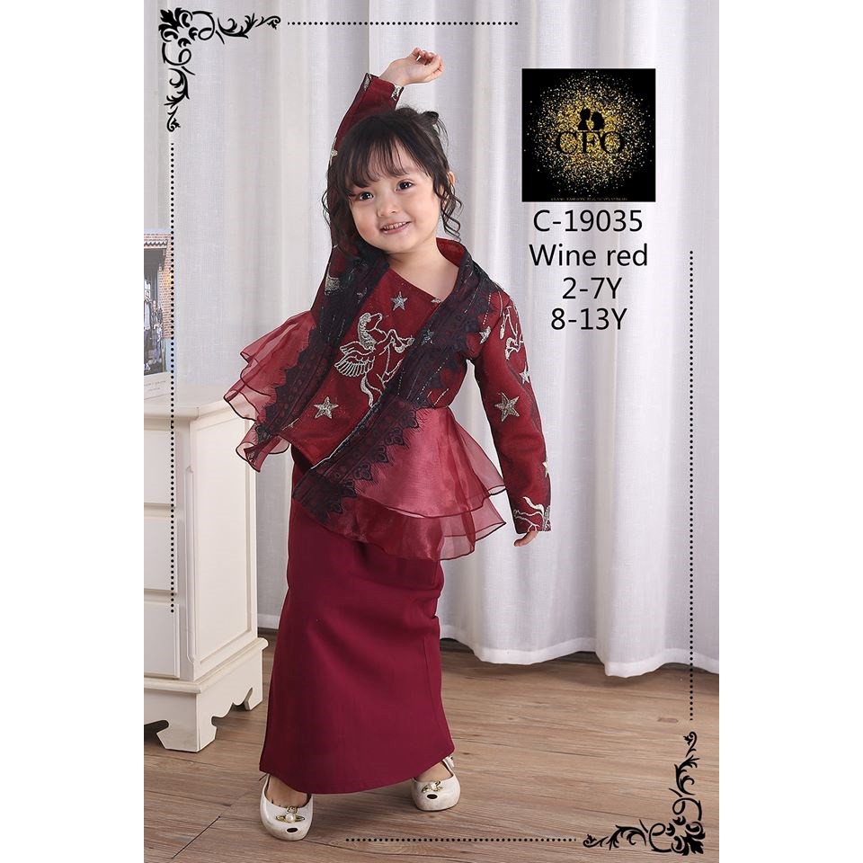 BAJU RAYA 2020 KEBAYA CFO | Shopee Malaysia