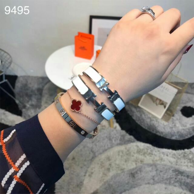 White hot sale hermes bracelet