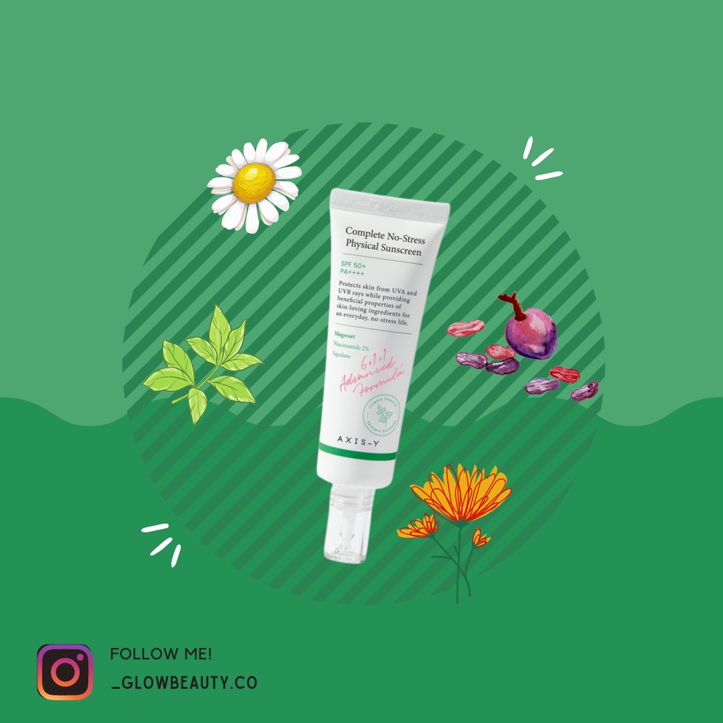AXISY Complete NoStress Physical Sunscreen 50ML Shopee Malaysia
