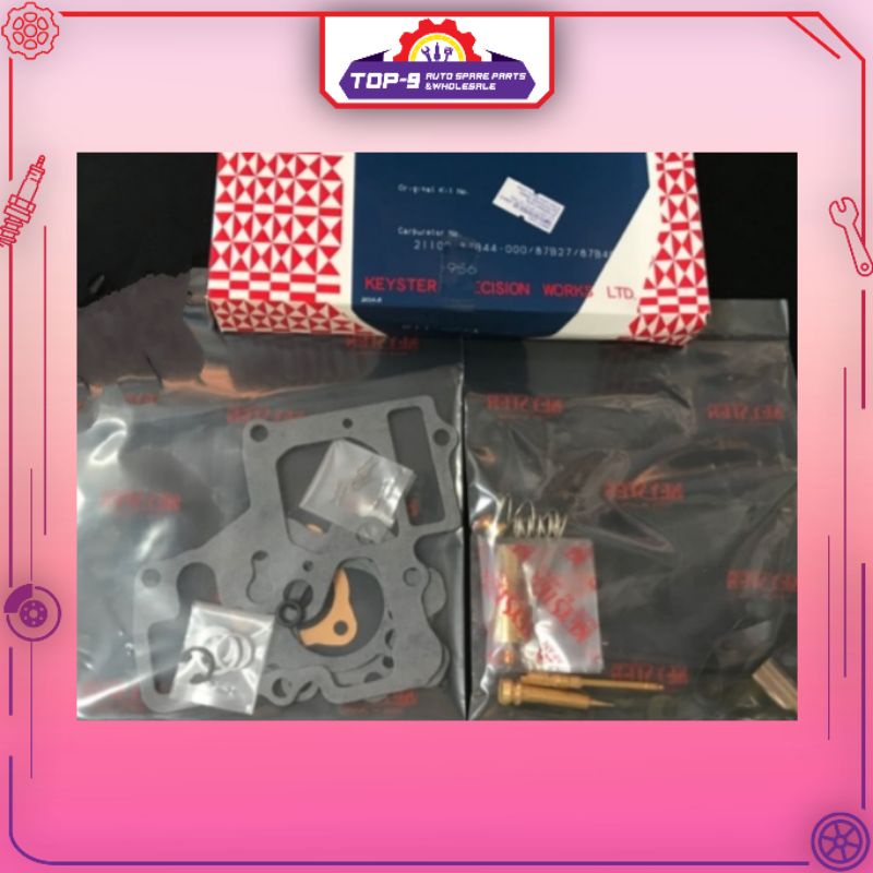 Perodua Kancil 660 / 850 Carburetor Repair Kit Keyster Japan Made Mira L200 K11956A / K11957A