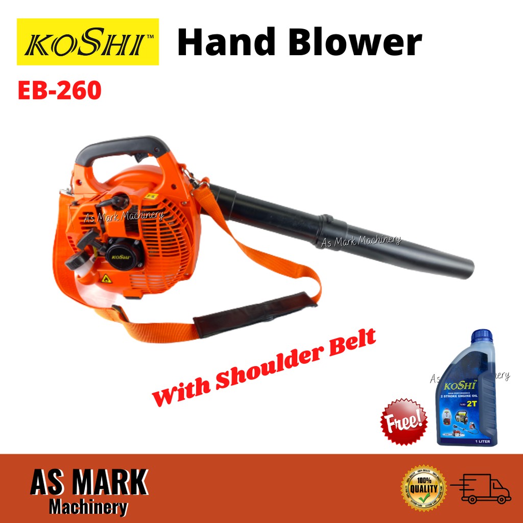 🔥FREE VOUCHER 🔥KOSHI EB260 Hand Blower Portable Hand Engine Leaf Blower ...