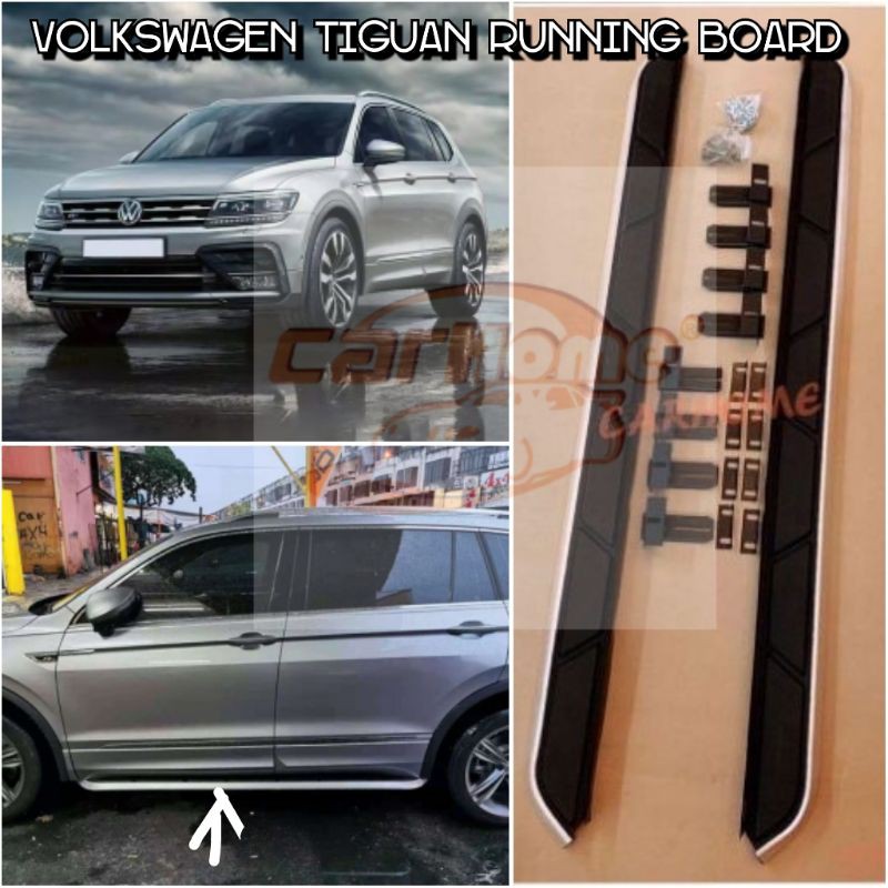 Volkswagen Tiguan Side Step Running Boards Shopee Malaysia