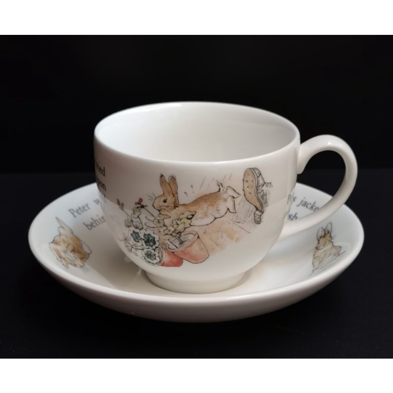 Peter rabbit tea outlet set wedgwood