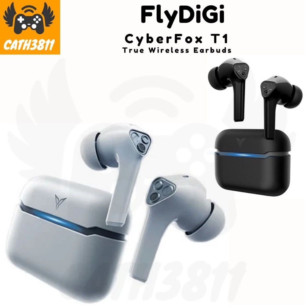 FlyDigi CyberFox T1 Low Latency Gaming EarBuds | Shopee Malaysia