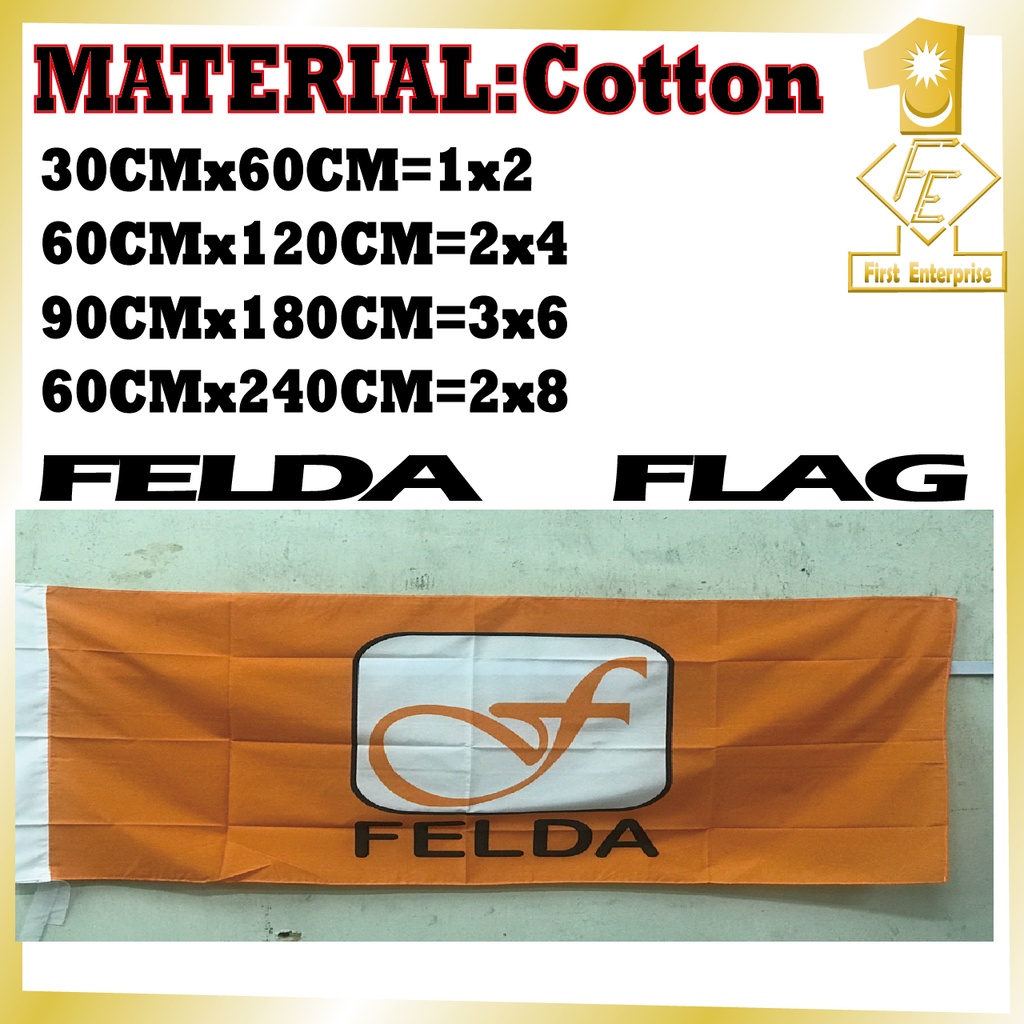 Felda Flag/Bendera Felda (POLYMESH) *READY STOCK* | Shopee Malaysia