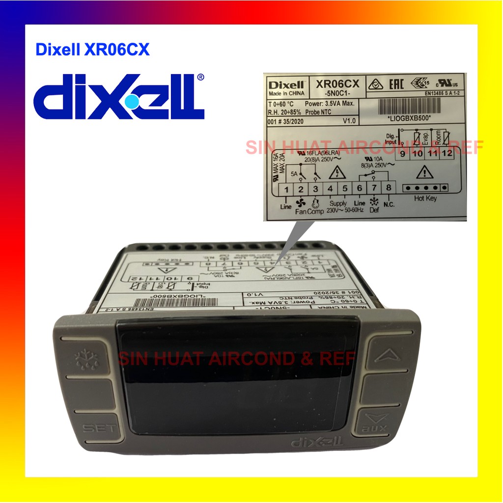 REGULATEUR DIXELL XR06CX-5N0C1 | Pièces détachées réfrigérateur