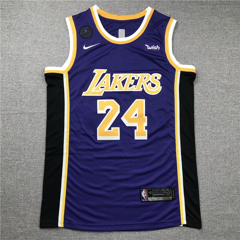 Men's Los Angeles Lakers Kobe Bryant #24 Nike Purple 2021/22