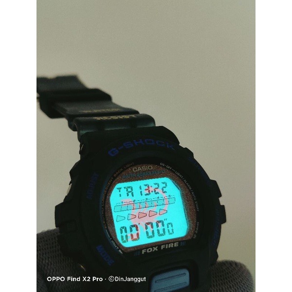 スコーピオン青　DW-6620-2 G-SHOCK Vintage Casio G Shock DW-6620-2 SCORPION BLUE 1209 Mod (1994