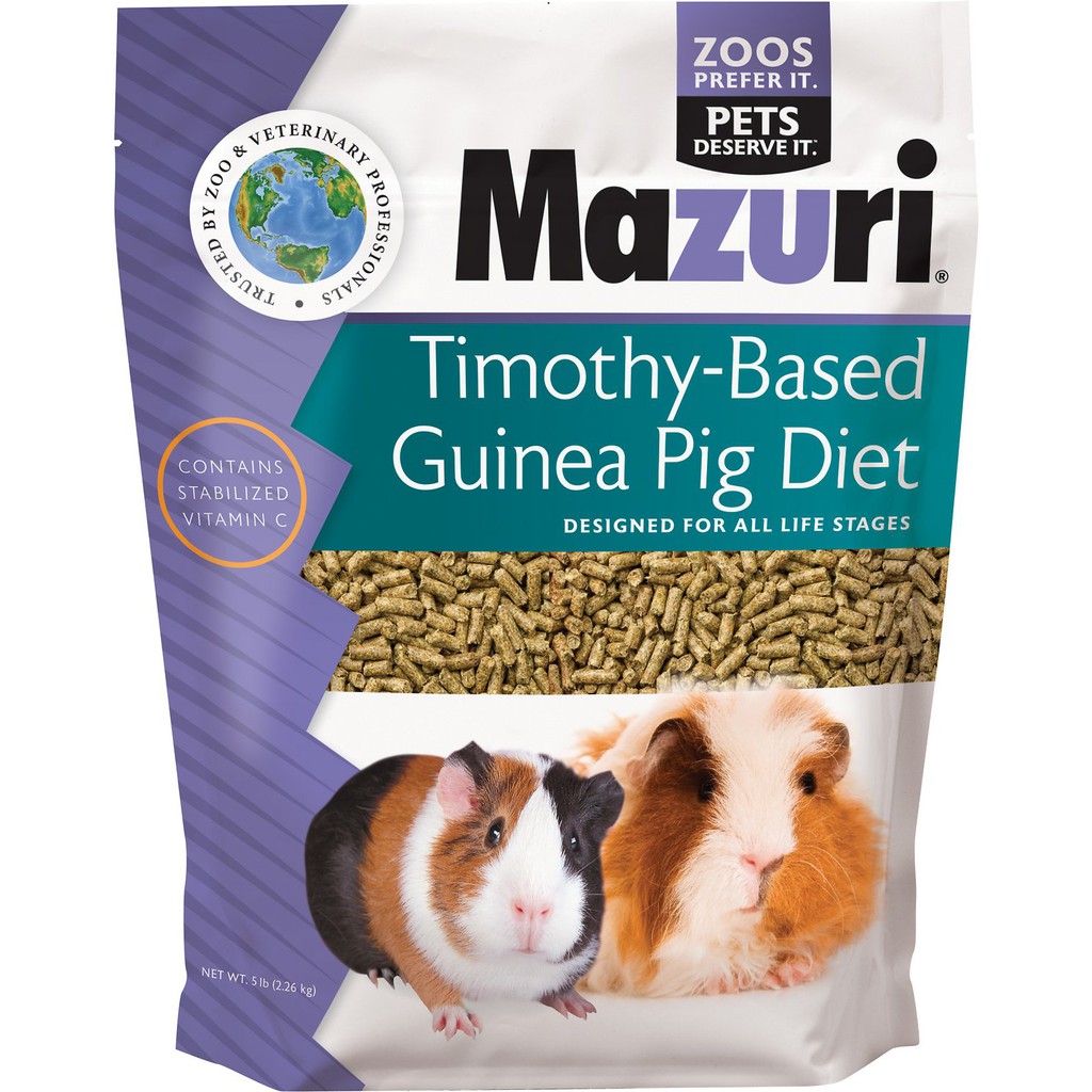 Mazuri Timothy-Based Guinea Pig Diet 5lbs (2.26kg) | Shopee Malaysia