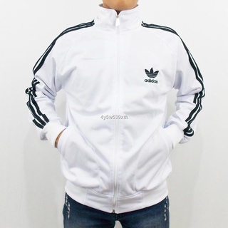 Adidas firebird jacket store white