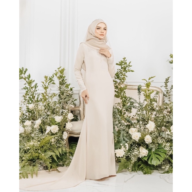 Dress hotsell kahwin simple