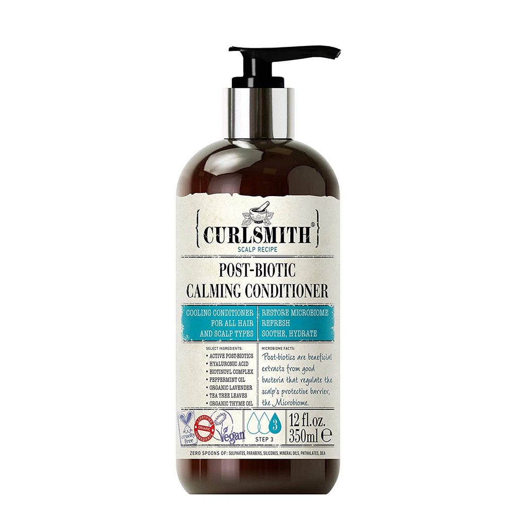 (Readystock) Curlsmith Post-Biotic Calming Conditioner (12oz) Calming ...