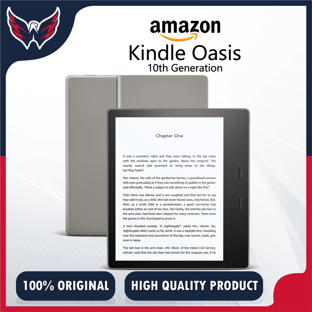 Kindle Oasis 10th Generation Now with adjustable warm light [Malaysia