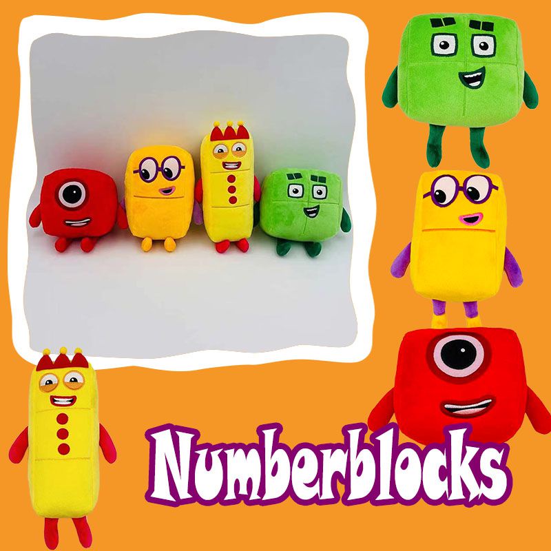 Numberblocks Plush Soft And And Squishy Learning And Playtime Companion ...
