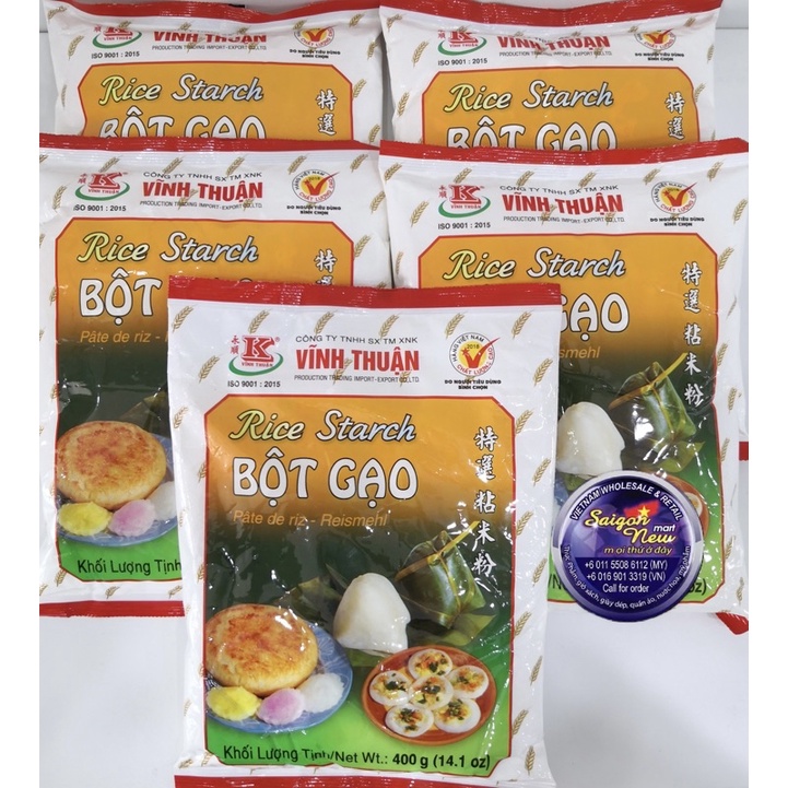 Bot Gao Vinh Thuan - Rice Starch 400gr | Shopee Malaysia